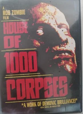 House of 1000 Corpses DVD Lionsgate Home Entertainment A Rob Zombie Film  - Image 1 of 4
