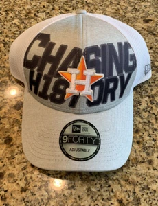 NEW ERA 9FORTY HOUSTON ASTROS CHASING HISTORY SNAPBACK HAT Adjustable - Picture 1 of 6