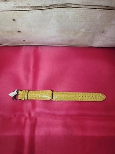 Debeer Paris Watch Band 17mm Louisiana Alligator Hand Made Watch Band - Picture 1 of 6