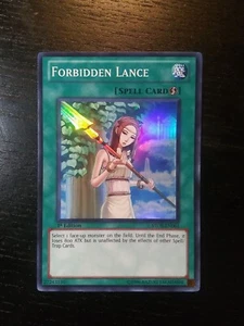 YUGIOH FORBIDDEN LANCE SUPER RARE STOR-EN061 1ST EDITION - Picture 1 of 1