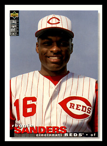 1995 Collector's Choice Reggie Sanders  #431 Cincinnati Reds NM-MINT