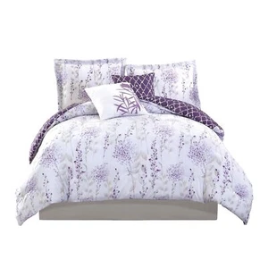 Boho Living – Comforter Set, Fresh Meadow, Twin Size Bedding, 4 Piece Set, - Picture 1 of 6