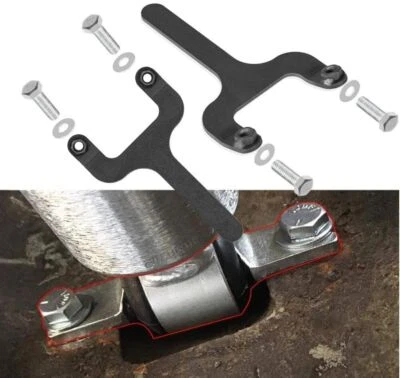 Kit de soportes de amortiguador de tuerca de bandera de pasador de barra trasera para Jeep Cherokee XJ 1984-2001 4x4 2x2 Foto 1 de 4