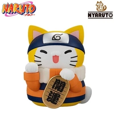 Mega Cat Project NARUTO Nyaruto Beckoning Cat Fortune Mini Figure Naruto Uzumaki - Image 1 of 4