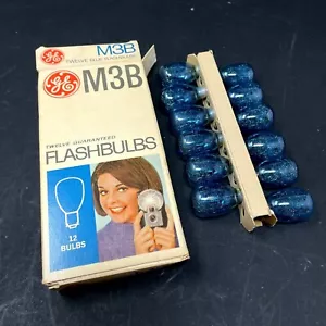 M3B Blue GE Blitzlampen Open Box Paket mit 12 - Vintage - Bild 1 von 7