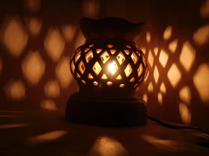 GIFT FOR GIRL-WOMEN Ceramic ELECTRIC Aroma Diffuser Burner with 10ml ROSE Oil. - Picture 1 of 16