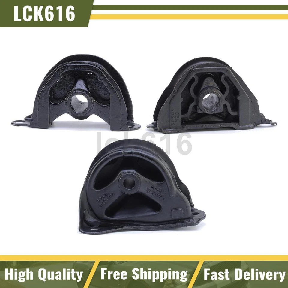 Montaje de motor de anclaje montaje de motor delantero trasero 3X para Honda CR-V 1997 4x4 Foto 1 de 4