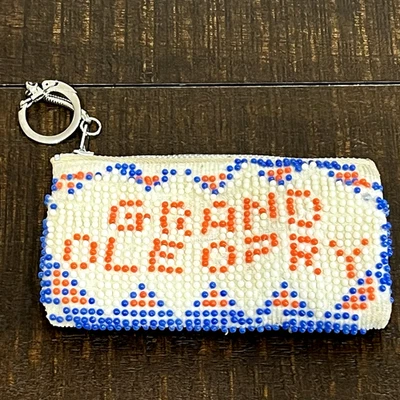 Bolsa de troca vintage Grand Ole Opry com miçangas arte popular Tennessee EUA - Imagem 1 de 4