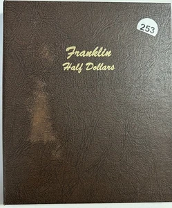 FRANKLIN HALF DOLLAR #7165 - DANSCO ALBUM - SANFT GEBRAUCHT ***VERSAND KOSTENLOS**** #253 - Bild 1 von 5
