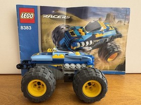 Lego 8383 Nitro Terminator Power Racers Race Car w Instructions