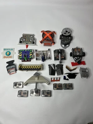 HexBug BattleBots Lot Of 7 Bots  &  6 Controllers And Pieces Untested - Image 1 of 4