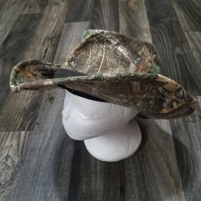 RealTree Hardwoods Camouflage Boonie Bucket Hat Green Camo Hunting Small/Medium  - Image 1 of 4