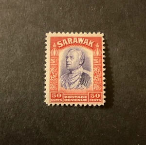 Sarawak Scott #128 con bisagras - Imagen 1 de 2