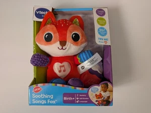 VTech Baby Soothing Songs Fox Plush Toy • Lights & Music • Sensory • New - Picture 1 of 5