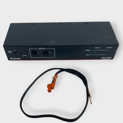 Extron SW2 Two Input HDMI Switcher - USED - Tested - 90 Day Warranty - Image 1 of 4