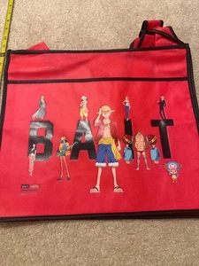 SDCC BAIT x One Piece RED anime exclusive collectors bag with pin sleeves - Picture 1 of 5