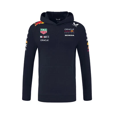 2025 Red Bull Racing Mens Pullover Team Hooded Sweatshirt (S) - Image 1 of 4