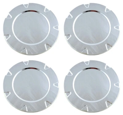 SET 4 NEW Chrome 18" Wheel Hub Center Caps for 2007-2013 CADILLAC ESCALADE  - Image 1 of 4