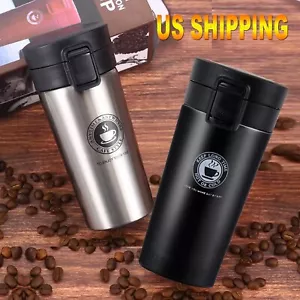 Tazza da caffè da viaggio isolata calda e fredda in acciaio inox aspirapolvere acqua tè - Foto 1 di 14