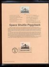 #3262 $11.75 Space Shuttle USPS #9839 Souvenir Page