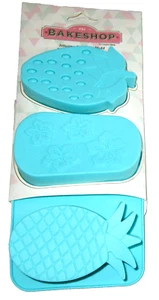 THE Bakeshop ~ Silicona ~ MOLDE PARA PASTELES DE VERANO ~ 3 Cavidades - Imagen 1 de 2