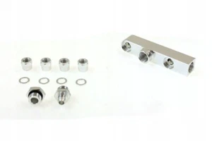 FUEL PUMP M-7189 MANIFOLD 2W1 SILVER - Picture 1 of 5