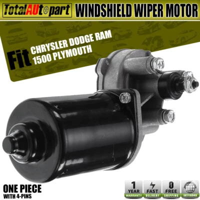 Motor limpiaparabrisas delantero para Chrysler Shadow 1989-1994 Spirit Dodge Plymouth Foto 1 de 4