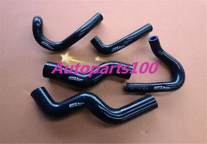 Black Silicone radiator heater hose for Rodeo TF 2.8L Turbo Diesel 1998-2003 - Picture 1 of 5