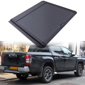 Fits for Mitsubishi Triton L200 2014-23 Retractable Hard Truck Bed Tonneau Cover - Picture 1 of 9