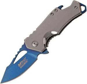 MTech Framelock Assisted Folding Knife 2¾" Stainless Steel Construction A882SBL - Picture 1 of 1