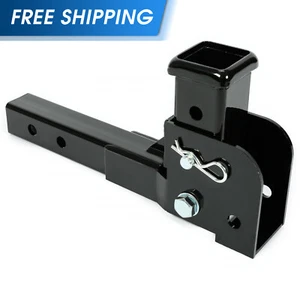 Adaptador de vástago plegable de montaje enganche de remolque de carga para silla de ruedas - Imagen 1 de 8