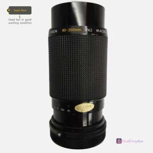 KIRON 80-200mm MACRO 1:4 MC 47013774 ZOOM LENS NO CAPS - Picture 1 of 4
