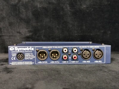 Symetrix 303 Interface Amp Bi-Directional Pro Audio Level Converter RCA XLR - Image 1 of 4