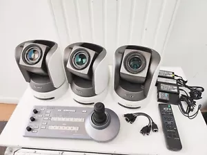 3x SONY BRC-Z700 +BRBK-HSD1 +1x RM-IP10 PTZ CAMERA TOURELLE HD-SDI - Imagen 1 de 8