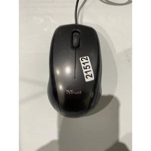 Trust 15862-03 Optical Mouse Wired USB 3-Button Scroll Wheel Compact for Desktop - Picture 1 of 5