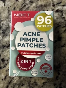 Acne pimple patch 96 Pcs 2 In 1 All Day/overnight - Picture 1 of 5
