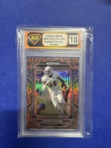 2023 Panini Prizm D/P Snakeskin Davante Adam Ssp (3D Grading 10) - Picture 1 of 2