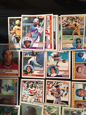1983 Topps Baseball Cards Complete Your Set #1-300 NM-MT (Choose your cards) - Image 1 of 4