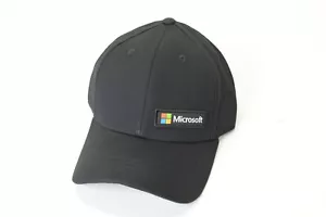 Official Microsoft Logo Baseball Cap Hat Windows Partner Adjustable Snapback - Picture 1 of 4