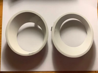 Par de luces antiniebla redondas para BMW X5 E53 2000-2003 blancas usadas OEM Foto 1 de 4