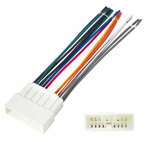 16 Pin Aftermarket Radio Wire Harness Adapter For 1986-1995 Acura Integra Legend - Picture 1 of 10