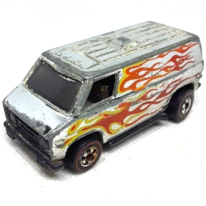 Hot Wheels Redline Supervan Chevy 1974 Chrome Made in Hong Kong  - Picture 1 of 9