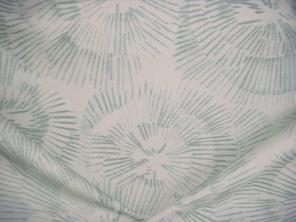 Tela de tapicería de lino estampada verde Ming Linework Kravet Couture Linework 2-7/8 años Foto 1 de 4