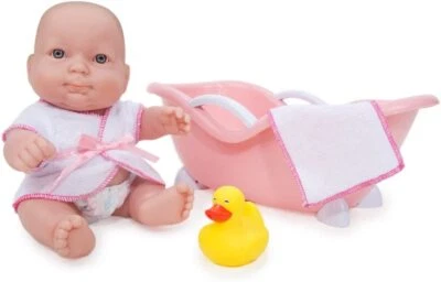 New JC TOYS Lots To Love BABY DOLL w/ Bathtub & Towel Ages 2+ NIP Free Shipping! - Image 1 of 3