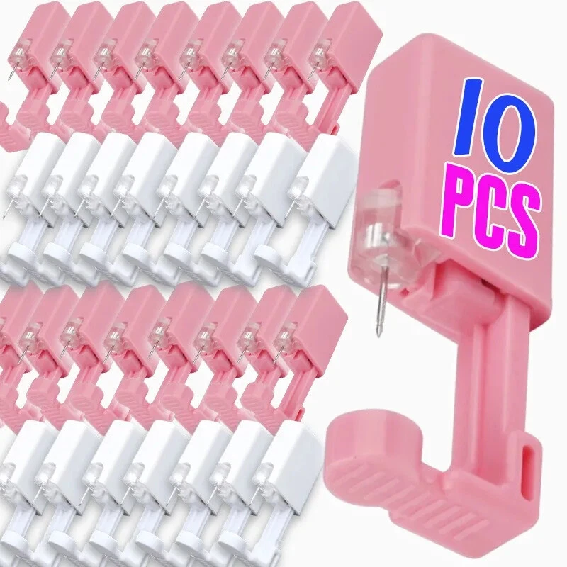 Professional Body Piercing Kit Belly Button Safe Piercing Gun Body Pin Tool - Image 1 of 4