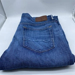 Tommy Hilfiger Men’s Blue Denim Jeans Size 36 Waist 34 Leg Relaxed Fit 2015 - Picture 1 of 15