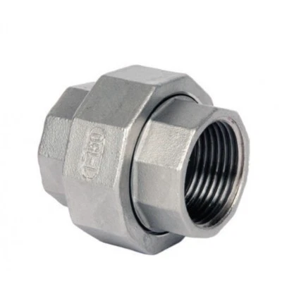Stainless Steel 316 Union BSP 1/8" To 4" - Rated 150LB - Next Day Delivery - Image 1 of 2