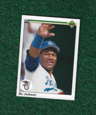 BO JACKSON - 1990 CUBIERTA SUPERIOR - TARJETA DE ERROR # 75 - REALEZA - SOX BLANCO - MLB Foto 1 de 2