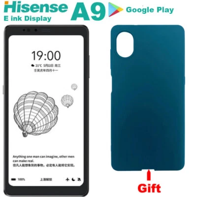 4G LTE Hisense A9 E Ink Phone Android 11 Mobile ebook Reader Qualcomm Unlocked - Image 1 of 4