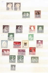 AM0322) Fantastic Lot Germany MNH and used first years, see 10 pictures - Picture 1 of 10